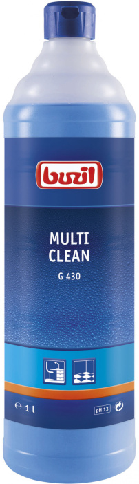 G-430 Multi Clean интенсивное средство с содержанием спирта, BUZIL