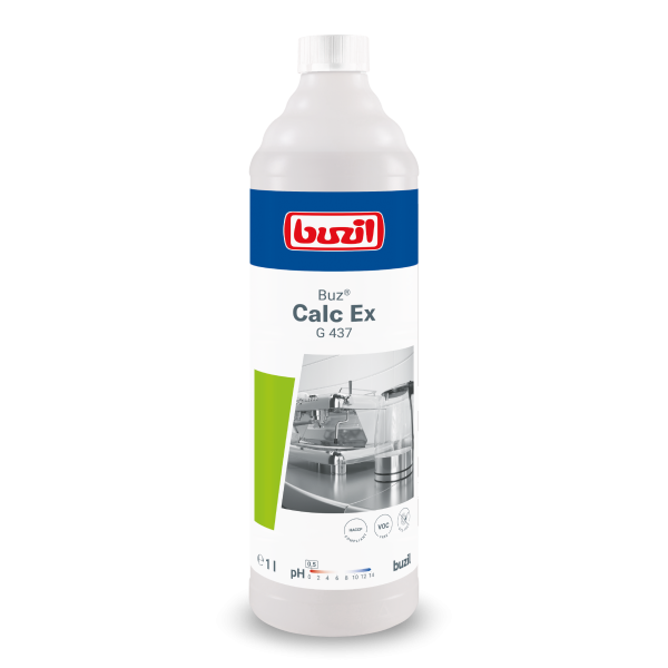 G-437 Calc Ex против накипи, извести, ржавчины, остатков бетона и цемента, BUZIL