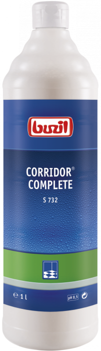 S-732 Corridor Complete придаёт блеск, эмульсия для пола, BUZIL