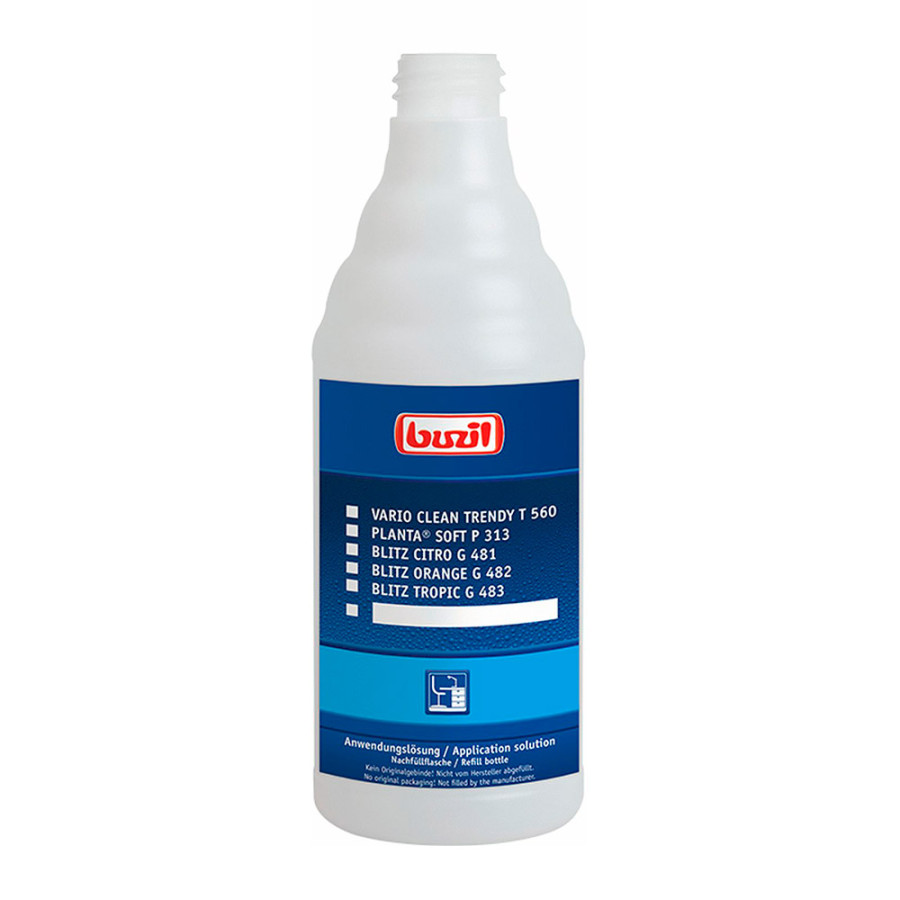 Bottle for H312(с/у) Пустая бутылка 0,6 мл для растворов для уборки сан узлов