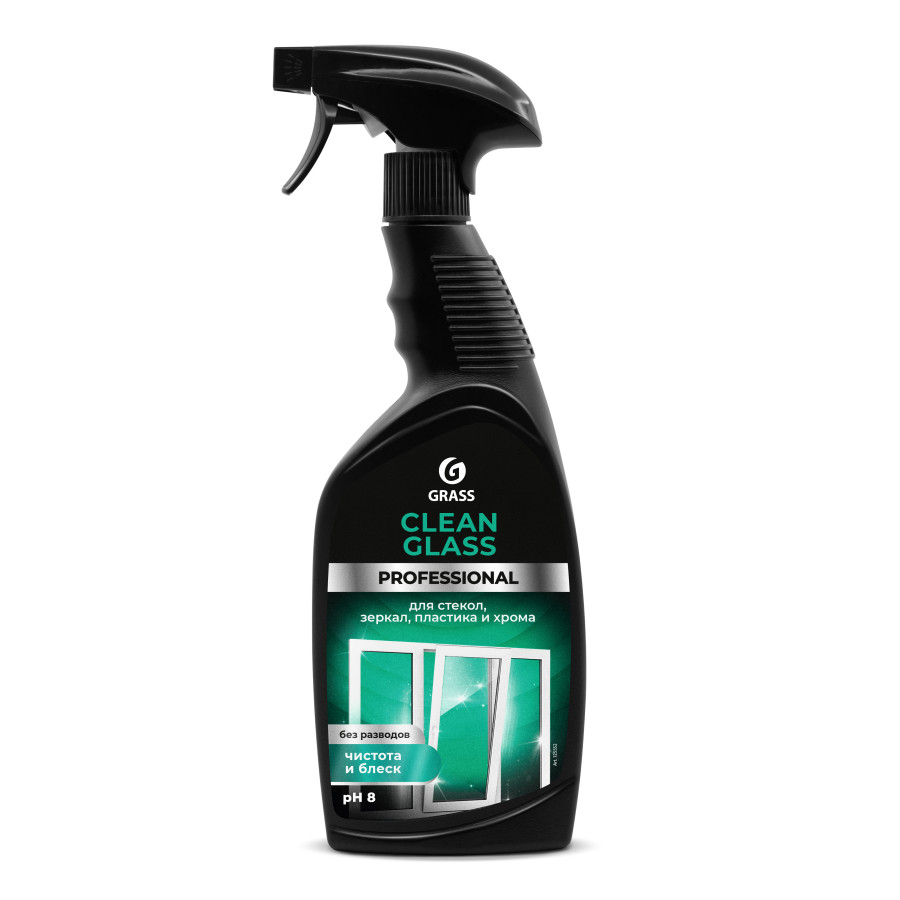 Clean Glass Professional для стекол и деликатных поверхностей, Grass