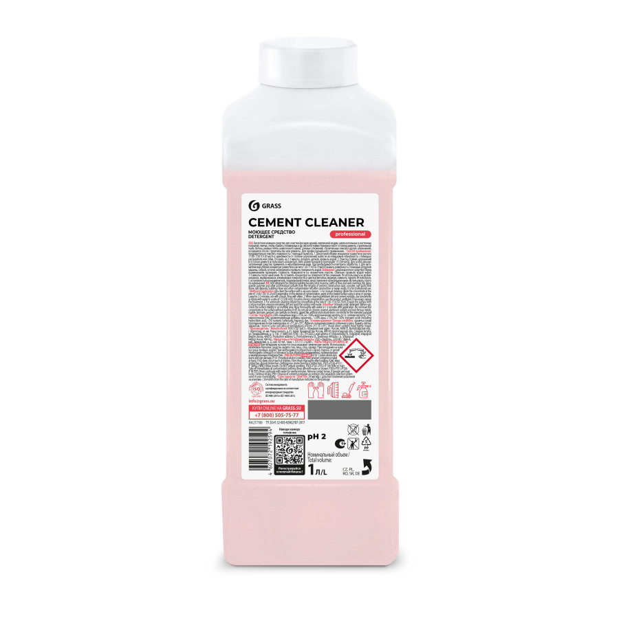 Cement Cleaner для пола и поверхностей после ремонта, Grass